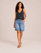 Top Lurex Marino