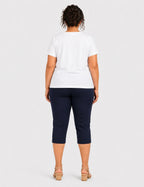 Camiseta Flor Blanco