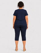 Camiseta Flor Marino