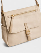 Bolso Bandolera Crema