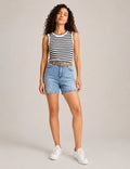Bermuda Corta Denim