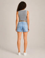 Bermuda Corta Denim