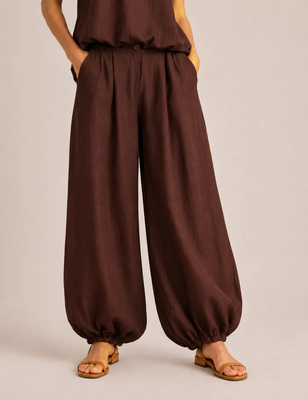 Pantalón Bombacho Chocolate