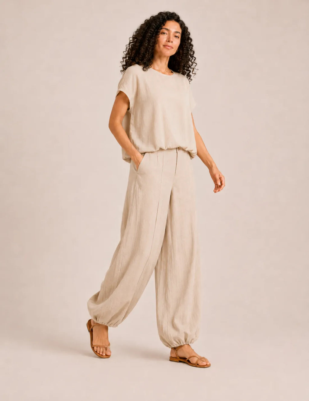 Blusa Globo Crema