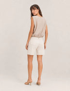 Blusa Goma Crema