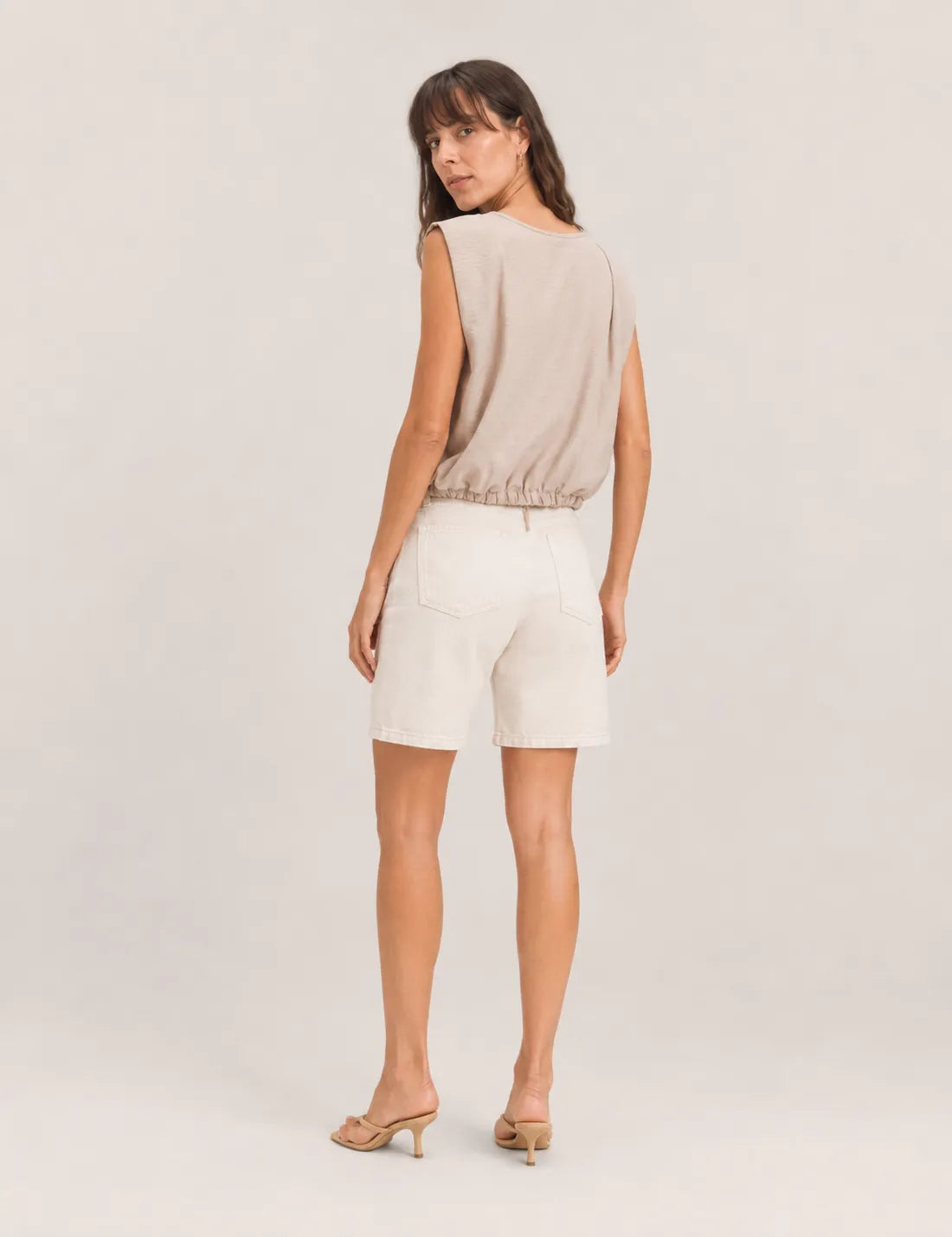 Blusa Goma Crema