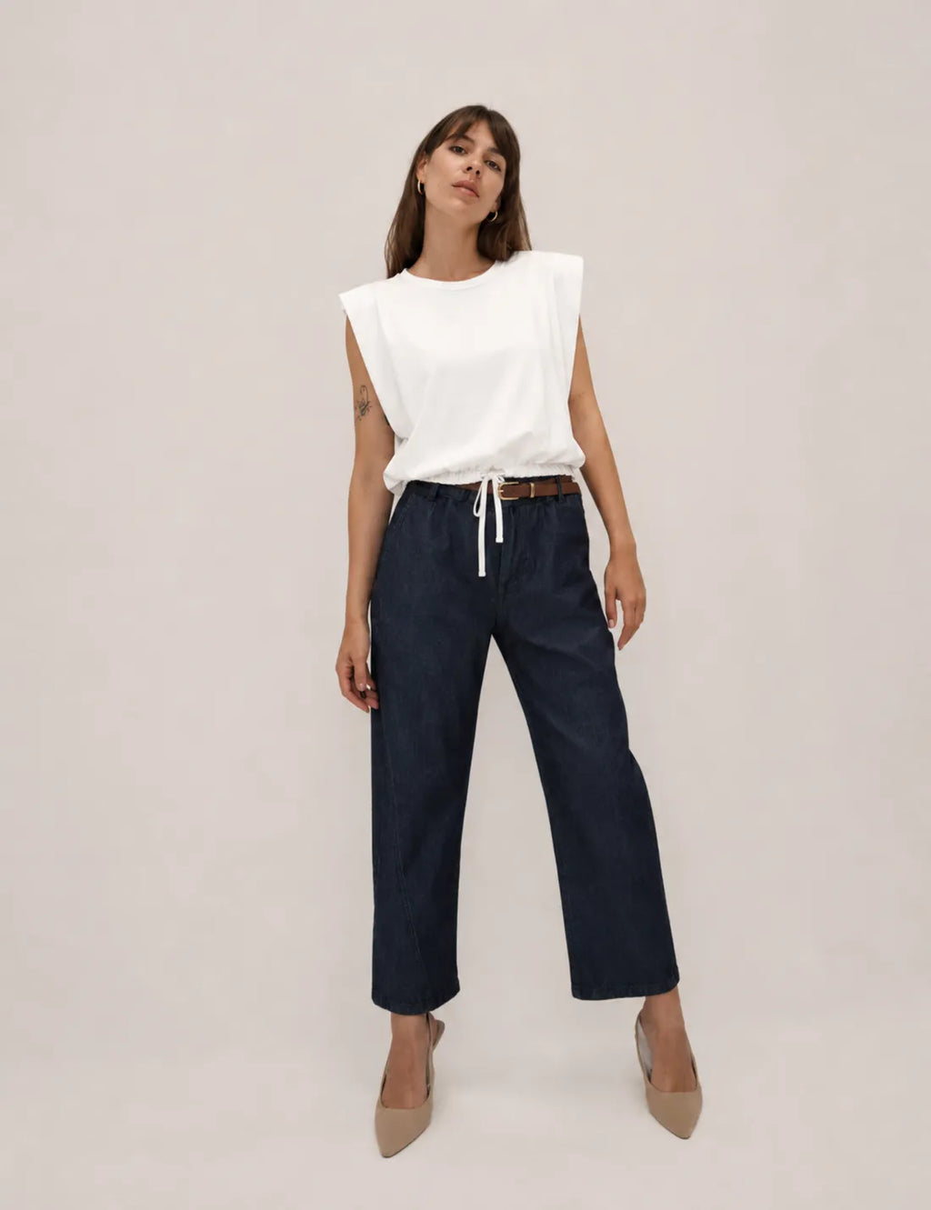 Blusa Goma Blanco