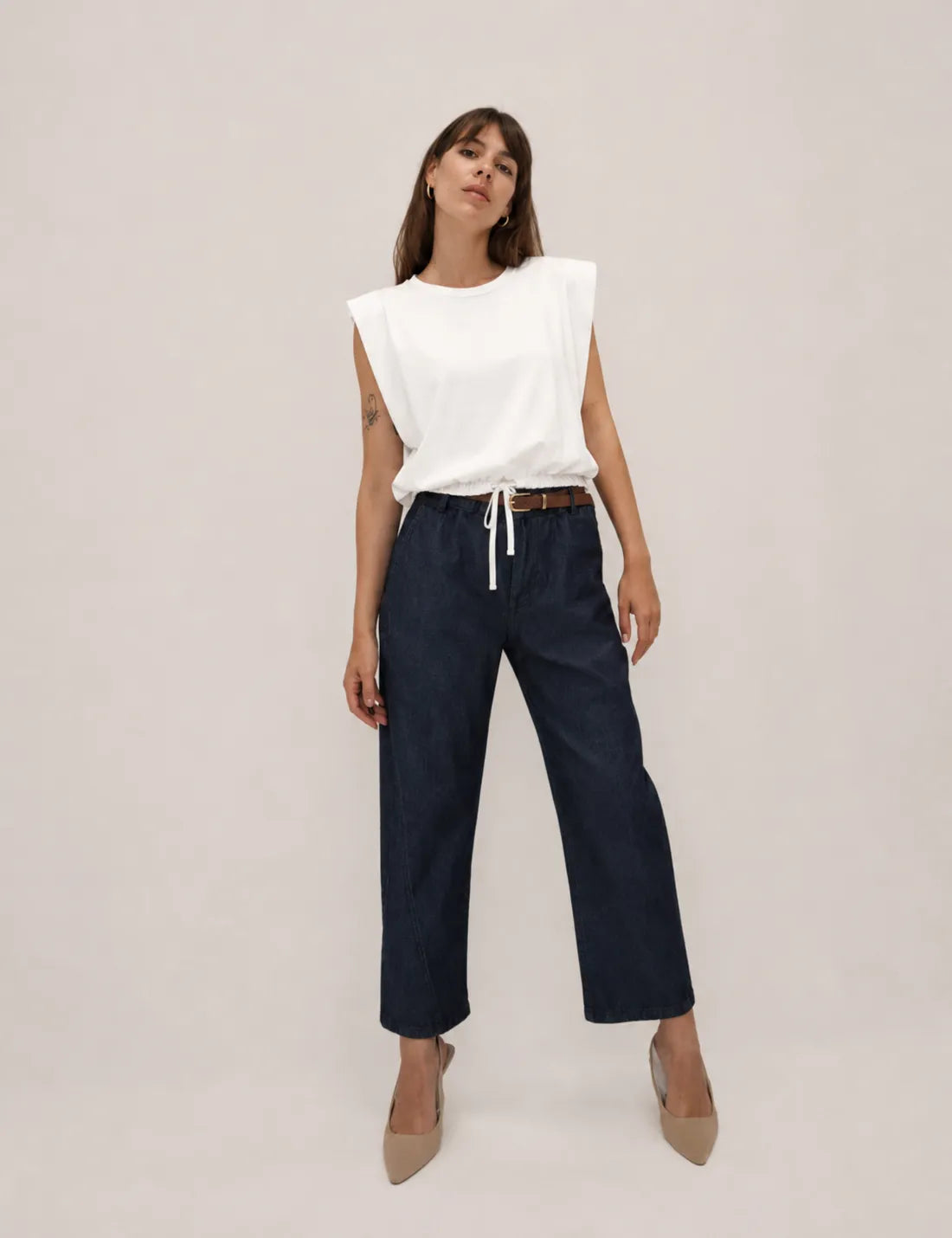 Blusa Goma Blanco