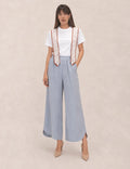Pantalón Fluido Apertura Azul