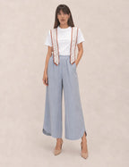 Pantalón Fluido Apertura Azul