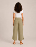Pantalón Fluido Apertura Kaki