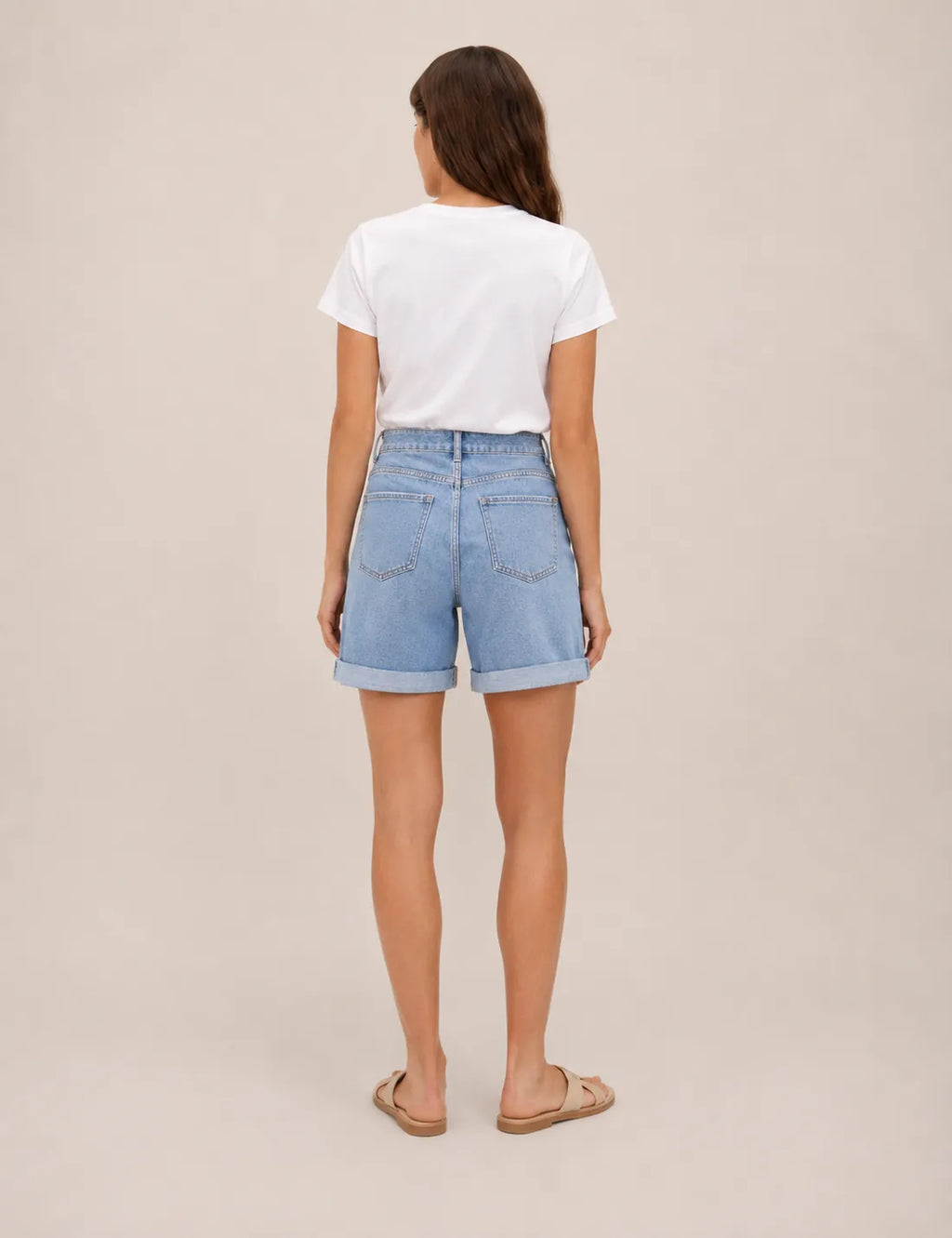 Short Denim Dobladillo