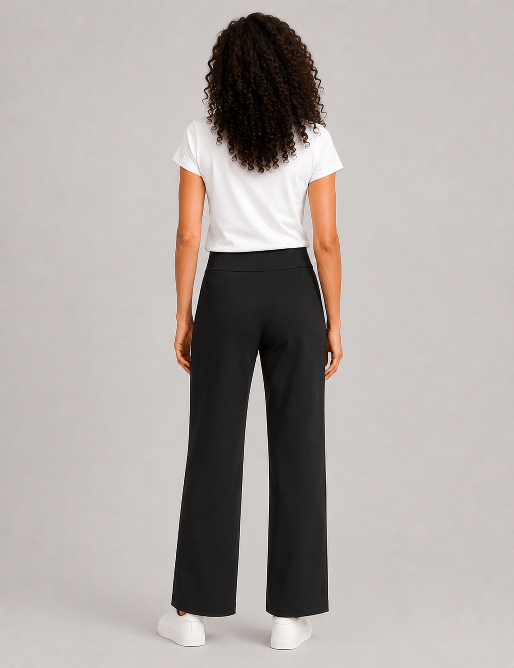 Legging Wide-leg Negro
