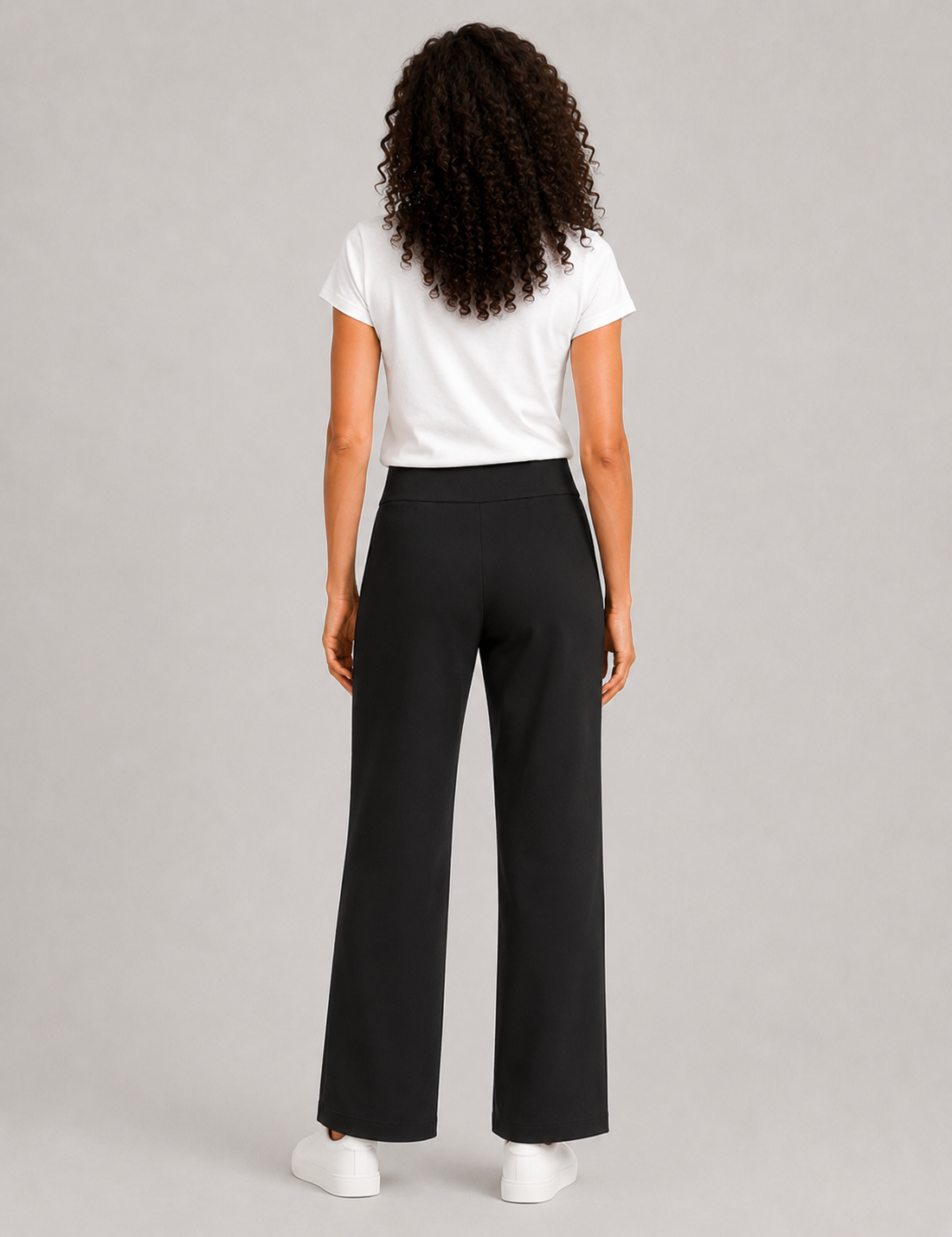 Legging Wide-leg Negro