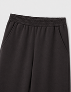 Pantalón Wide-Leg Marrón