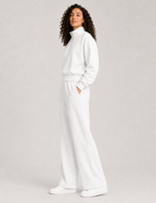 Sudadera Cremallera Blanca