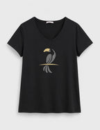 Camiseta Pelícano Negra