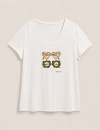 Camiseta Gafas Blanco