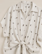 Blusa Perritos Lazo