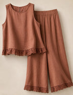 Blusa Puntilla Teja