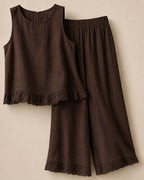 Blusa Puntilla chocolate
