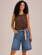 Blusa Detalle Chocolate