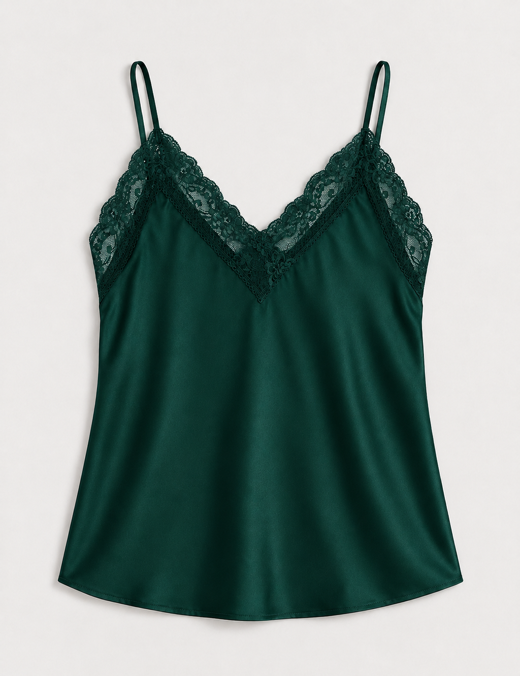 Top Lencero Raso Verde