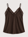 Top Lencero Raso Chocolate