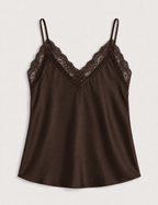 Top Lencero Raso Chocolate