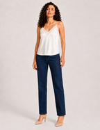 Top Lencero Raso Blanco