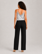 Top Lencero Raso Ceniza