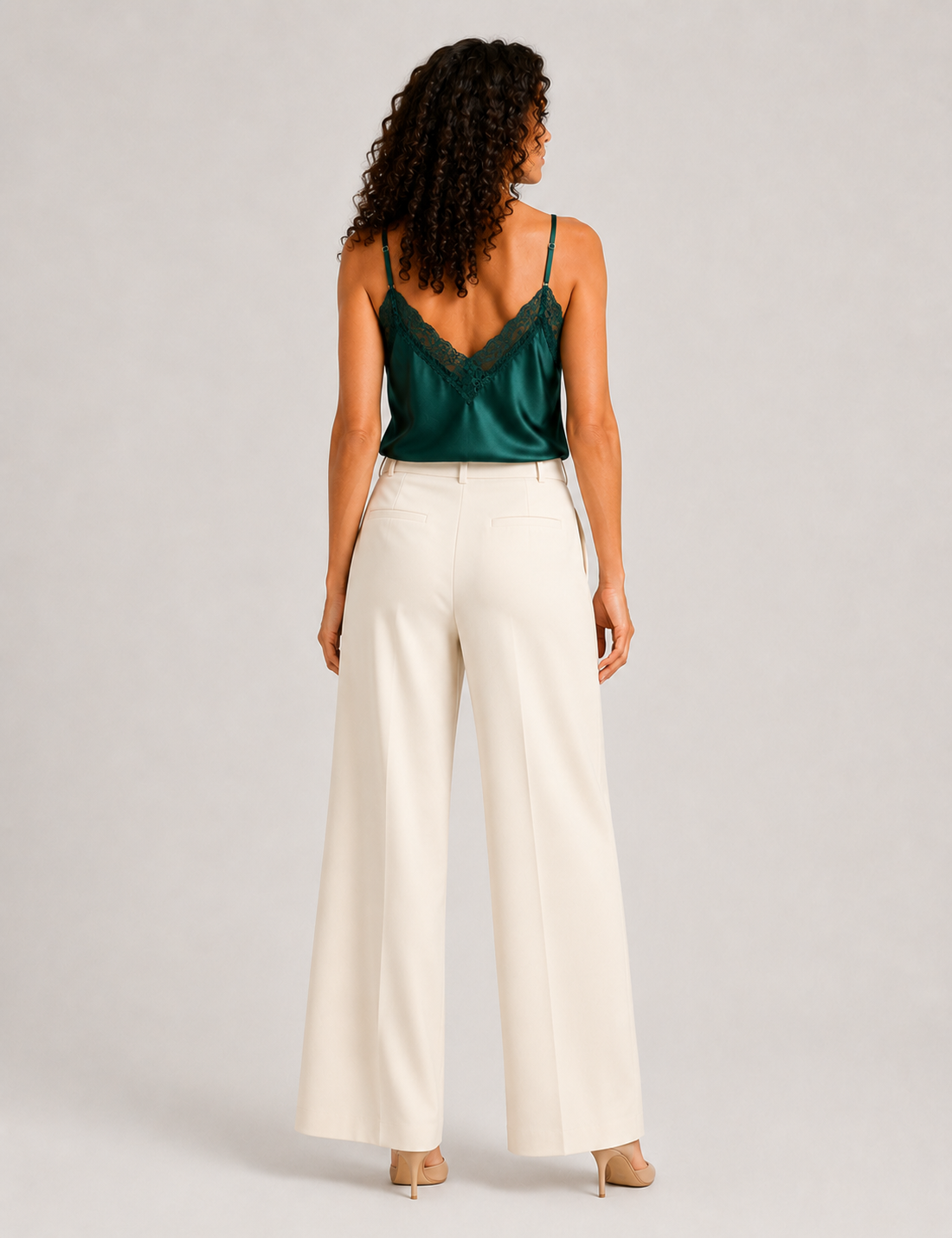 Top Lencero Raso Verde