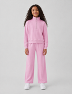 Pantalón Wide Leg Junior Rosa