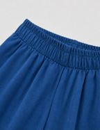 Pantalón Wide Leg Junior Azul