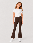 Legging Flared Marrón