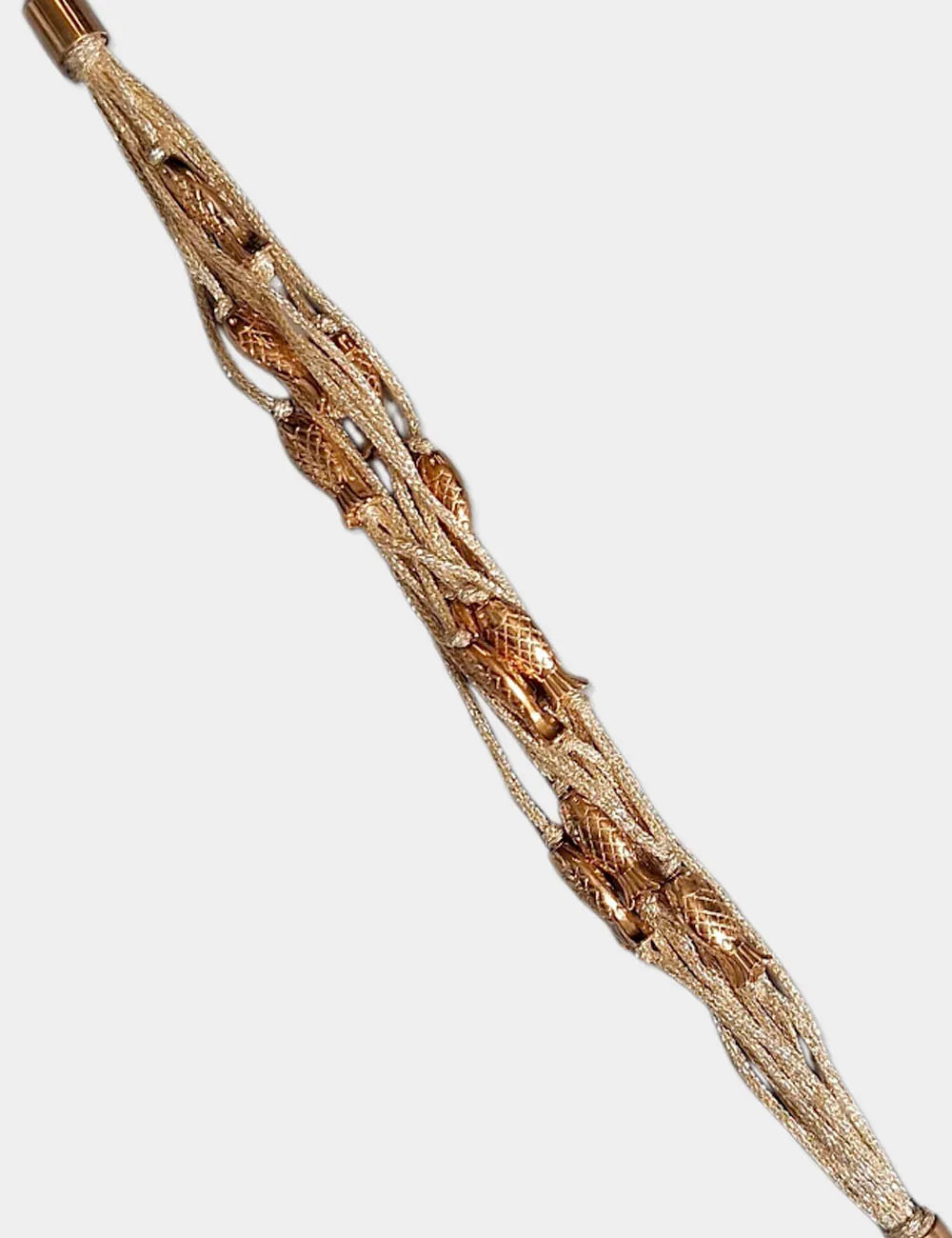 Pulsera Cuerdas Peces Dorado
