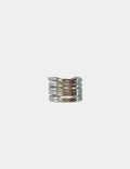 Anillo Acero Plata
