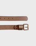 Cinturón Liso Beige
