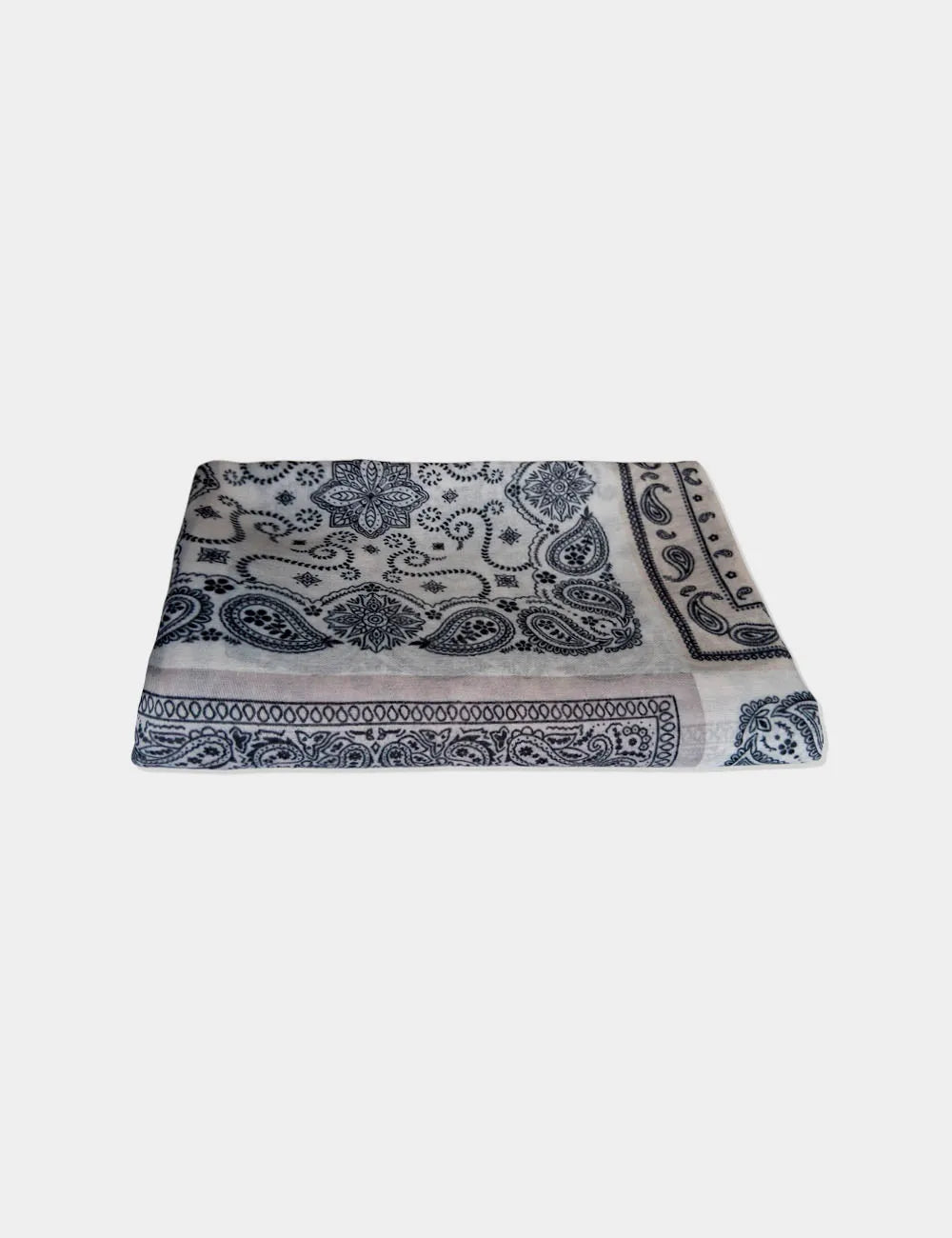 Pañuelo Estampado Bandana Blanco