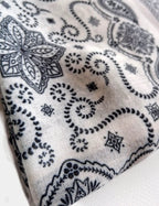 Pañuelo Estampado Bandana Blanco