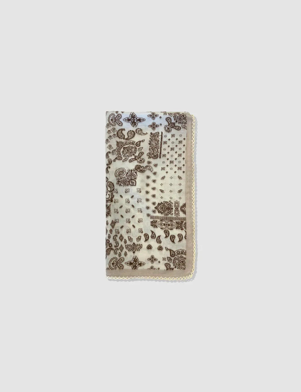 Pañuelo Estampado Puntilla