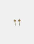 Pendientes Acero Estrella Nácar